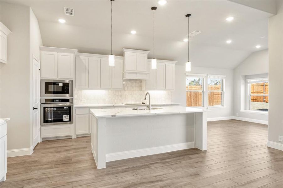 Furnished interior view inside a new home in The Grove, Midlothian (Image 11).