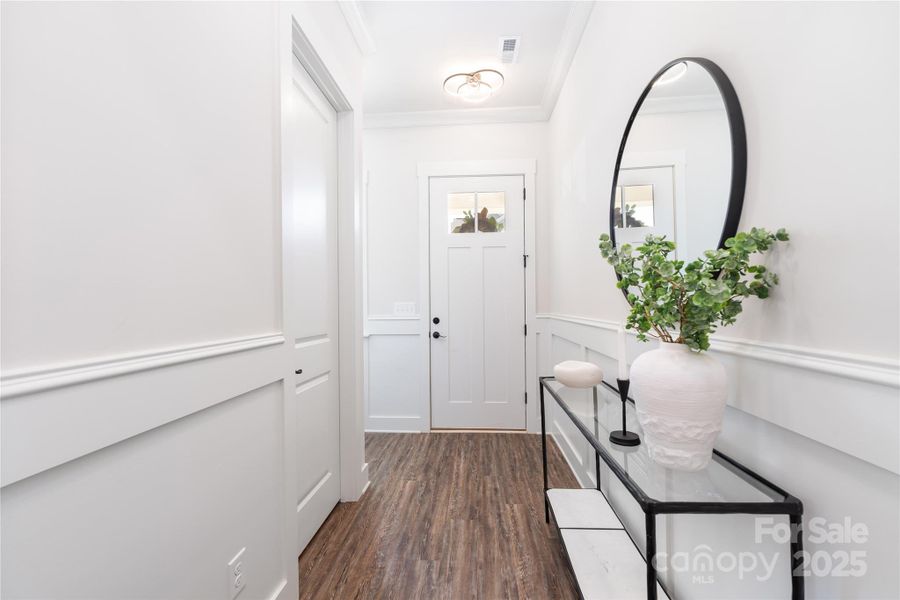 Furnished interior view inside a new home in , Hickory (Image 31).