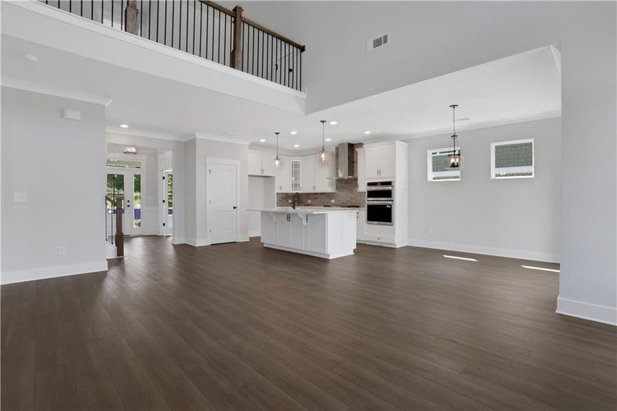 Spacious, unfurnished interior of a new home in , Loganville (Image 48). Spacious, unfurnished interior of a new home in , Loganville (Image 48).