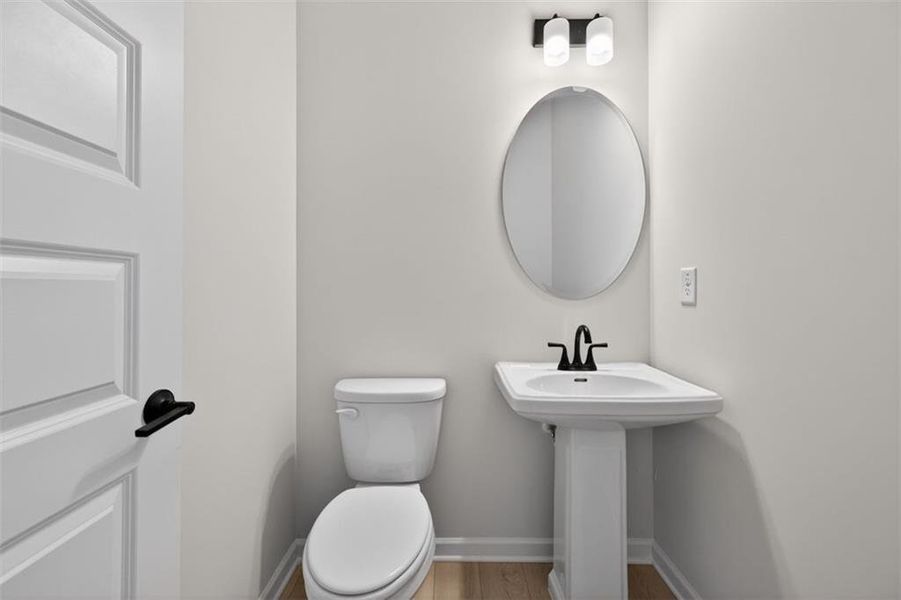 Furnished interior view inside a new home in Sanders Park, Austell (Image 10).