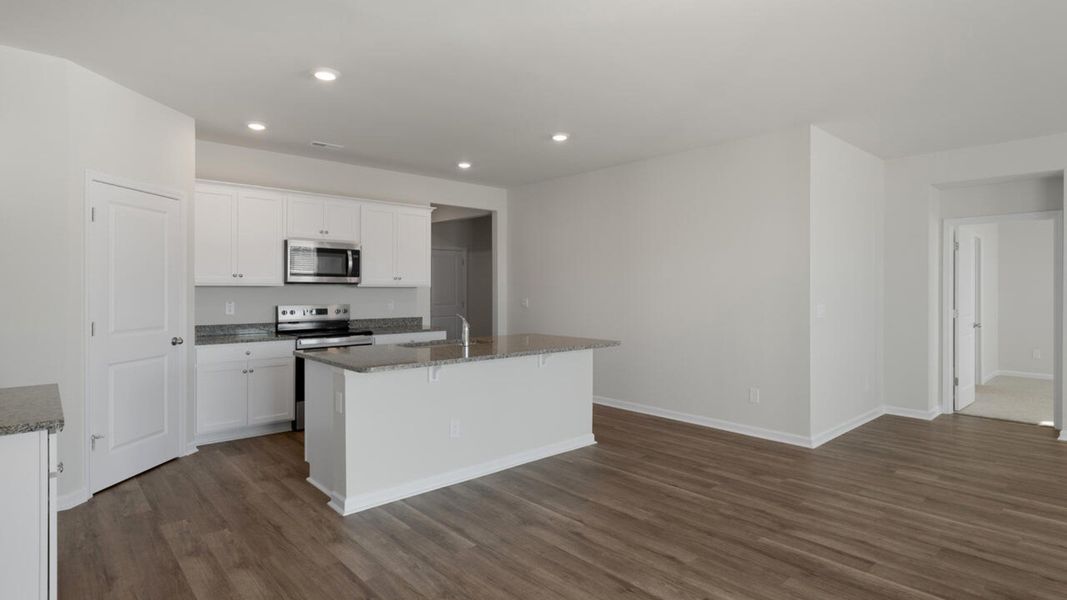 Furnished interior view inside a new home in The Grove at Blake Farm, Wilmington (Image 7).