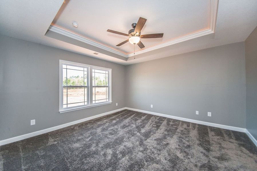 Representative unfurnished interior of a home built from the Archer by Enchanted Homes in Ballentine Ridge, Lyman (Image 24).