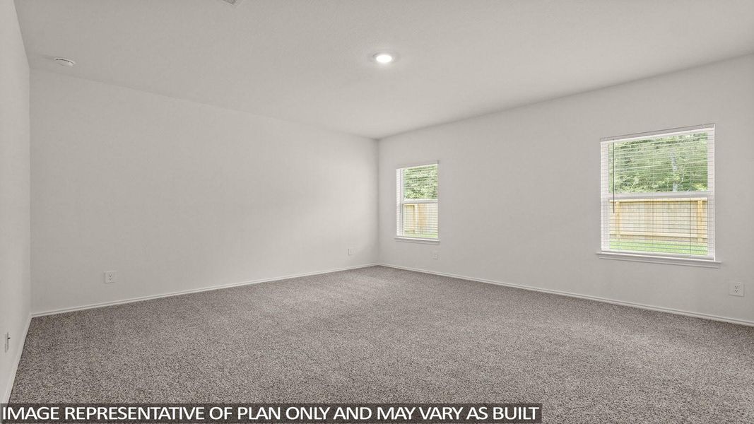Spacious, unfurnished interior of a new home in Grand Pines, Magnolia (Image 12).