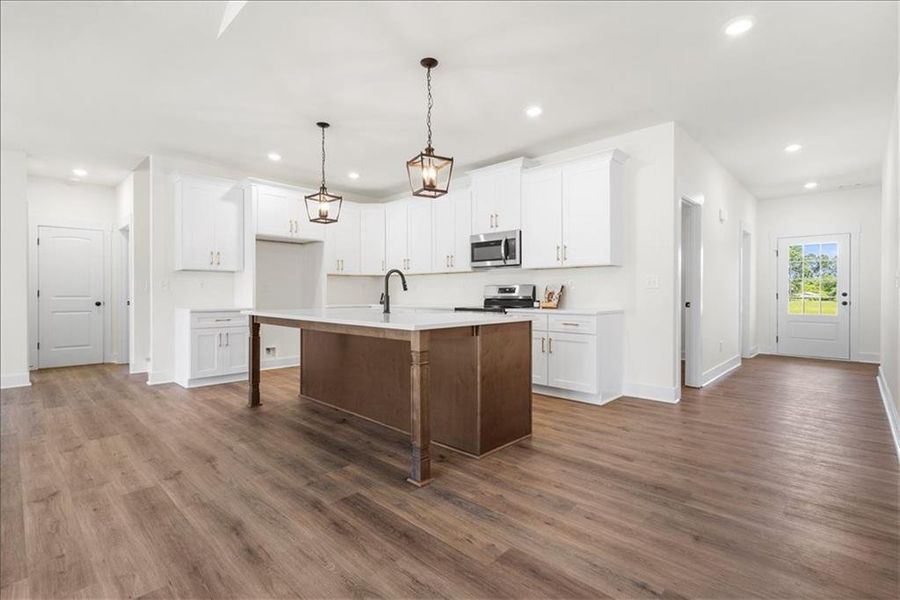Furnished interior view inside a new home in , Rockmart (Image 17).
