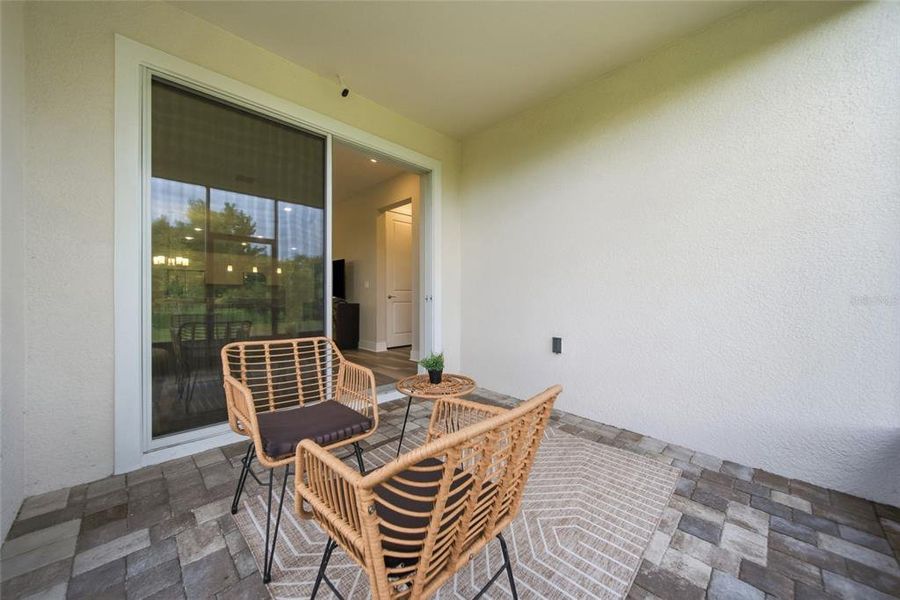 Exterior details and patio area of a home in , Wesley Chapel (Image 26).