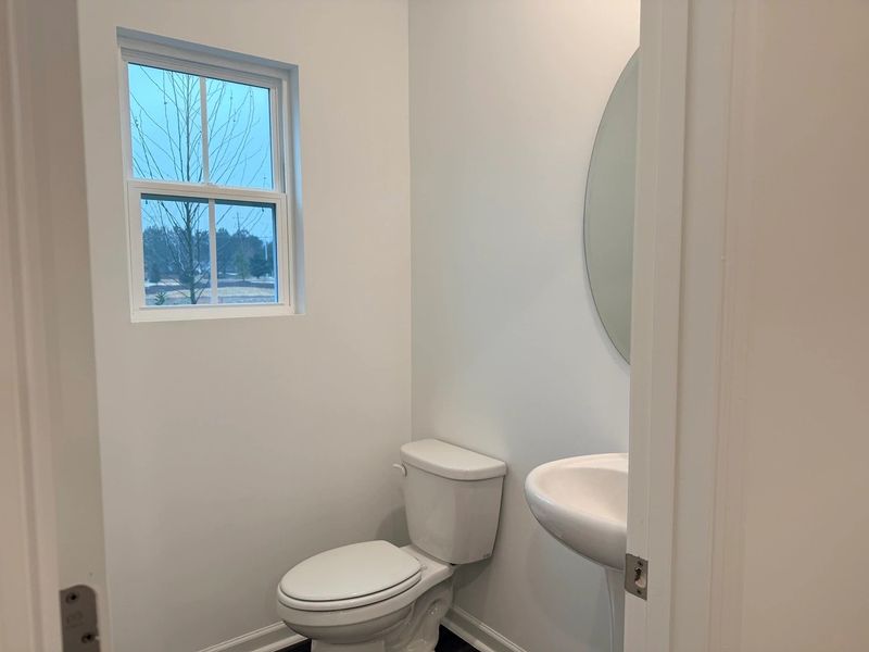 1/2 Bath - Compact and bold, with high-style impact. 1/2 Bath - Compact and bold, with high-style impact.