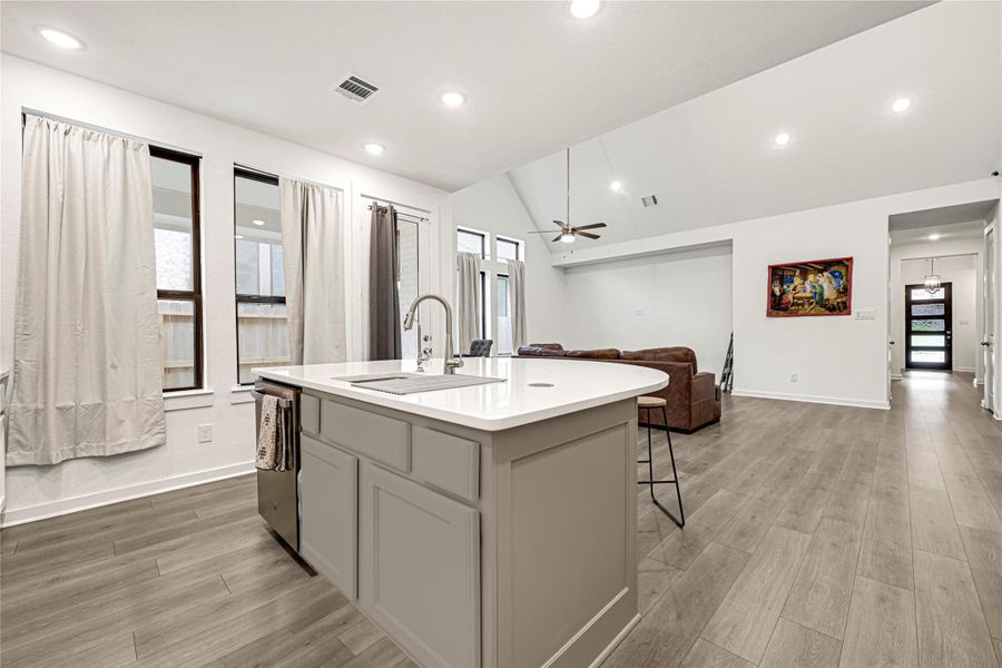 Furnished interior view inside a new home in Riceland, Mont Belvieu (Image 18).