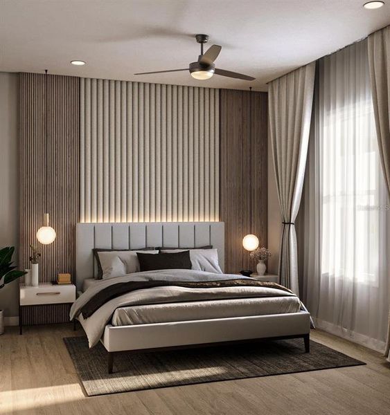 Furnished interior view inside a new home in , Palm Coast (Image 13).