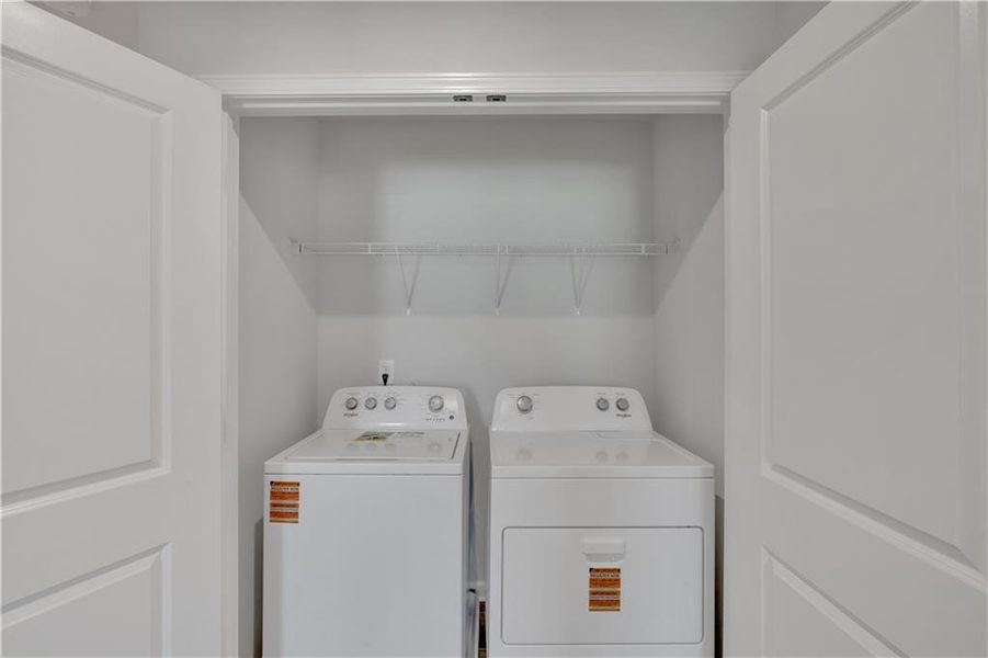 Furnished interior view inside a new home in Village Green, Adairsville (Image 12).