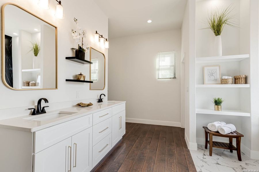 Furnished interior view inside a new home in , Spring Branch (Image 25).