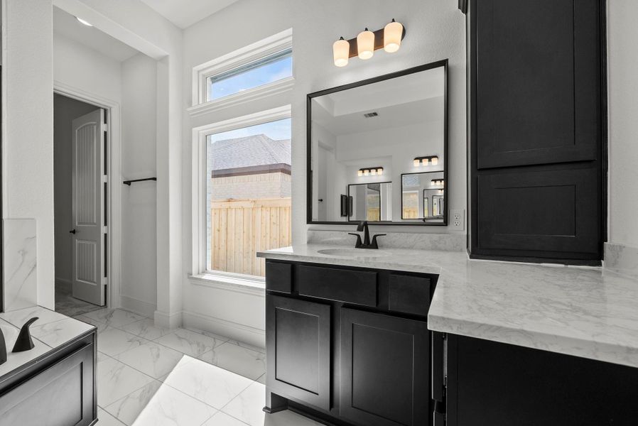 Furnished interior view inside a new home in Dunham Pointe, Cypress (Image 16).