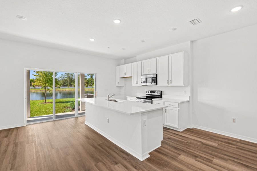 Furnished interior view inside a new home in Shenandoah Reserve, Orlando (Image 10).