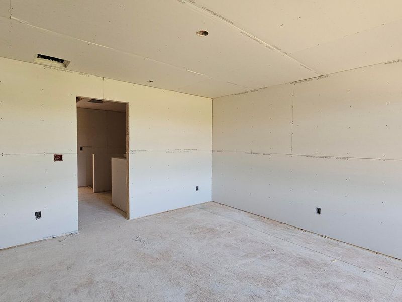 In-progress construction of a new home in Springvale, Fuquay Varina, NC (Image 50).