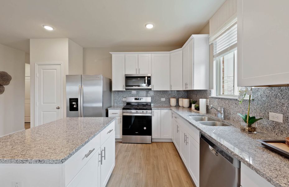 Spacious Kitchen Area