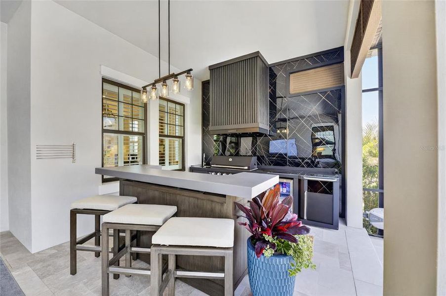 Furnished interior view inside a new home in SouthShore Yacht Club, Ruskin (Image 54).