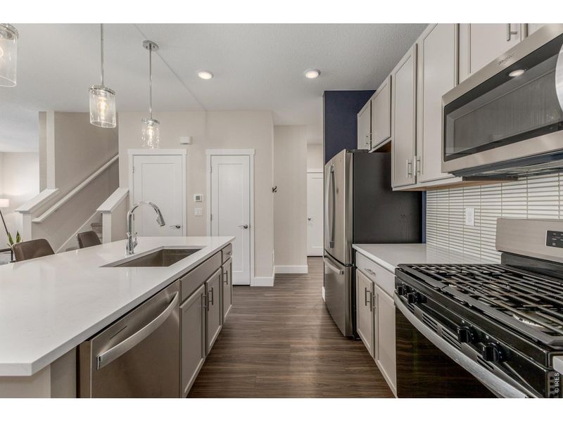 Furnished interior view inside a new home in , Denver (Image 12).