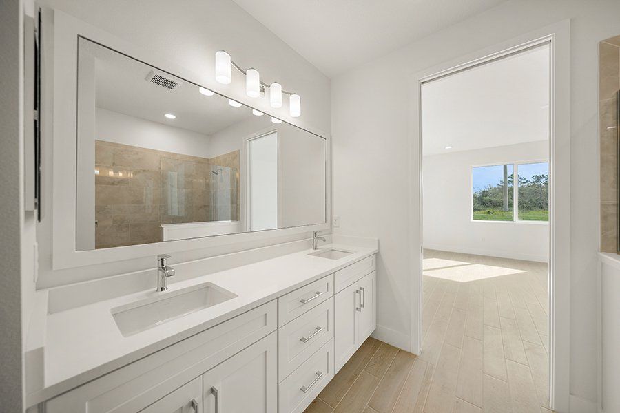 Furnished interior view inside a new home in Shellstone at Waterside, Sarasota (Image 6).