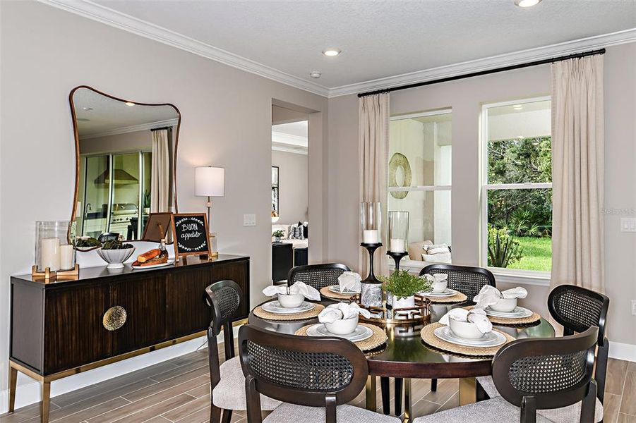 Furnished interior view inside a new home in Lochside, Mount Dora (Image 12). Furnished interior view inside a new home in Lochside, Mount Dora (Image 12).