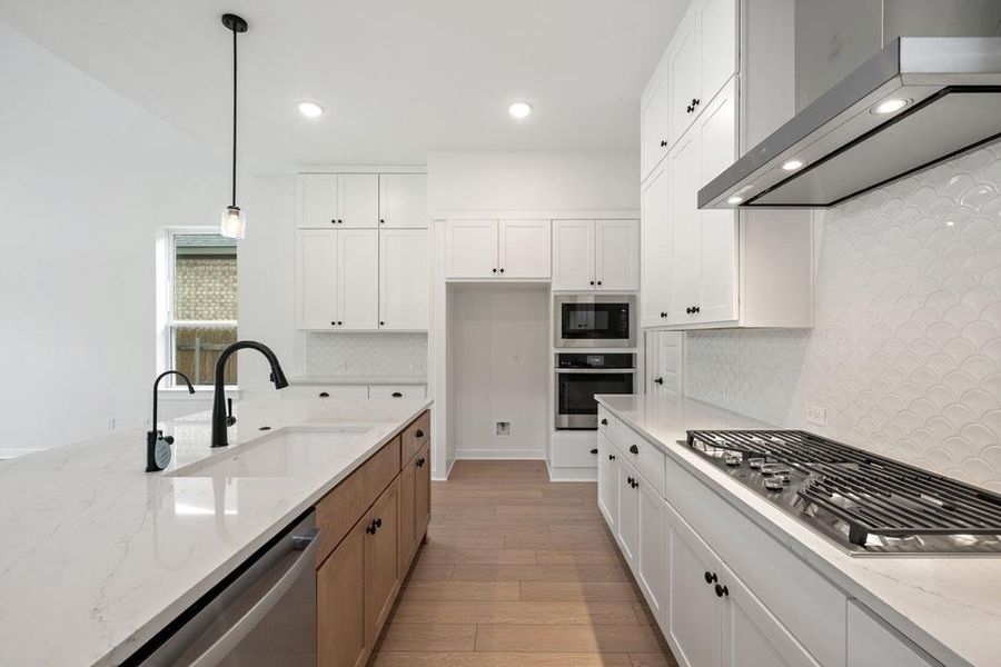 Furnished interior view inside a new home in Heritage, Dripping Springs (Image 14).
