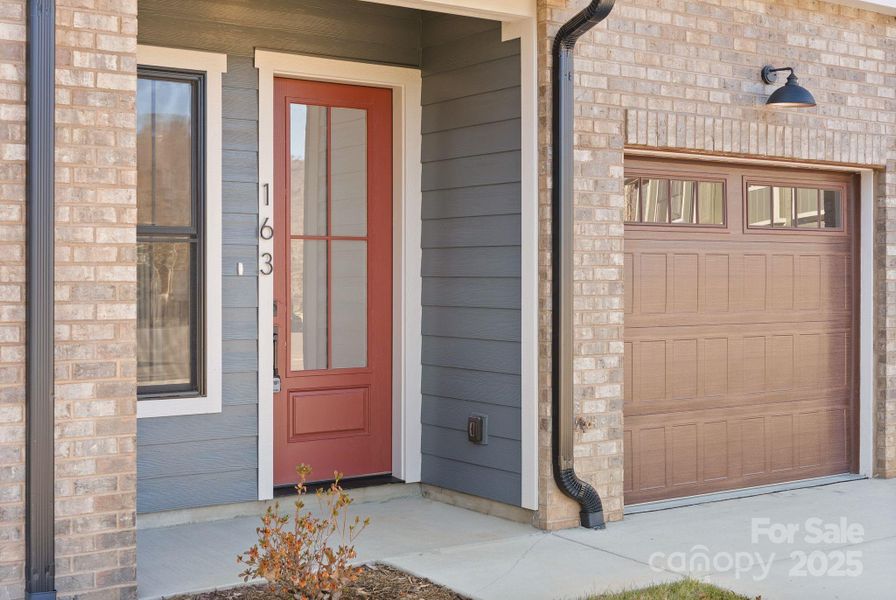 Exterior details and patio area of a home in , Asheville (Image 3).