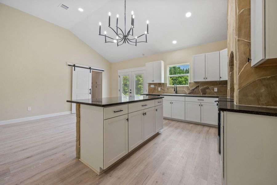 Furnished interior view inside a new home in , Cleveland (Image 8).