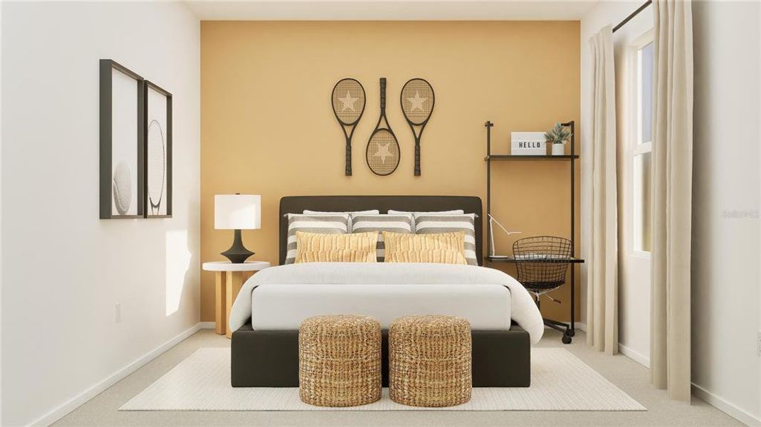 Furnished interior view inside a new home in Bridgewalk, St. Cloud (Image 14).