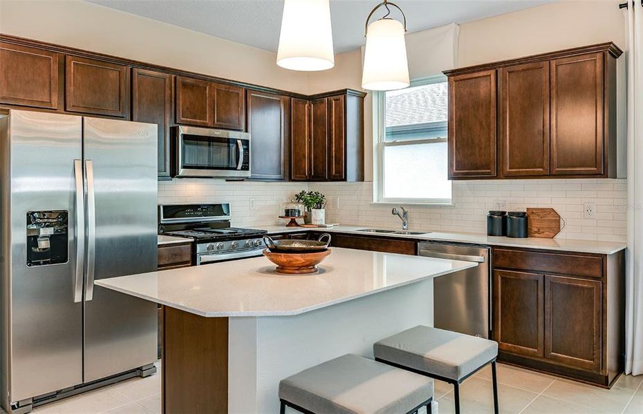 Furnished interior view inside a new home in , Parrish (Image 11).