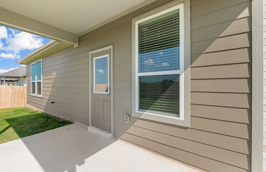 Covered Back Patio