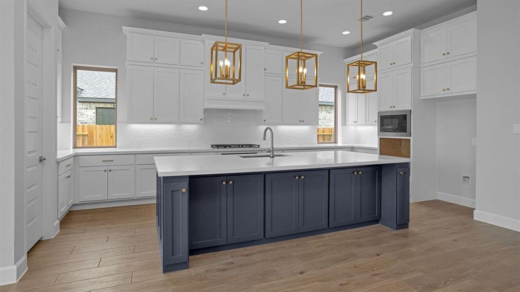 Furnished interior view inside a new home in Valencia 70', Manvel (Image 6). Furnished interior view inside a new home in Valencia 70', Manvel (Image 6).