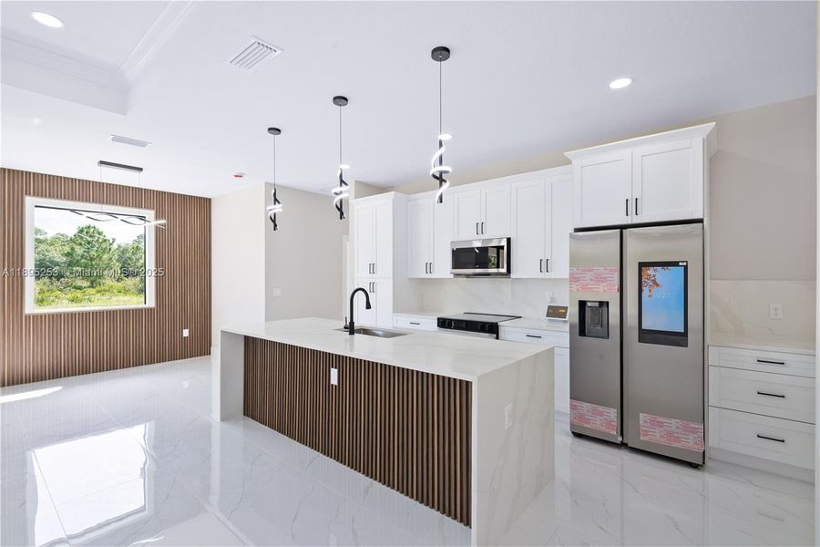 Furnished interior view inside a new home in , Lehigh Acres (Image 7). Furnished interior view inside a new home in , Lehigh Acres (Image 7).