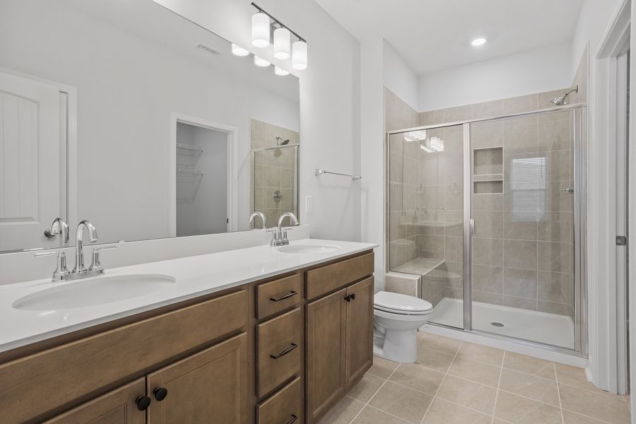 Furnished interior view inside a new home in Ovation at Sweetbrier, Durham (Image 12).