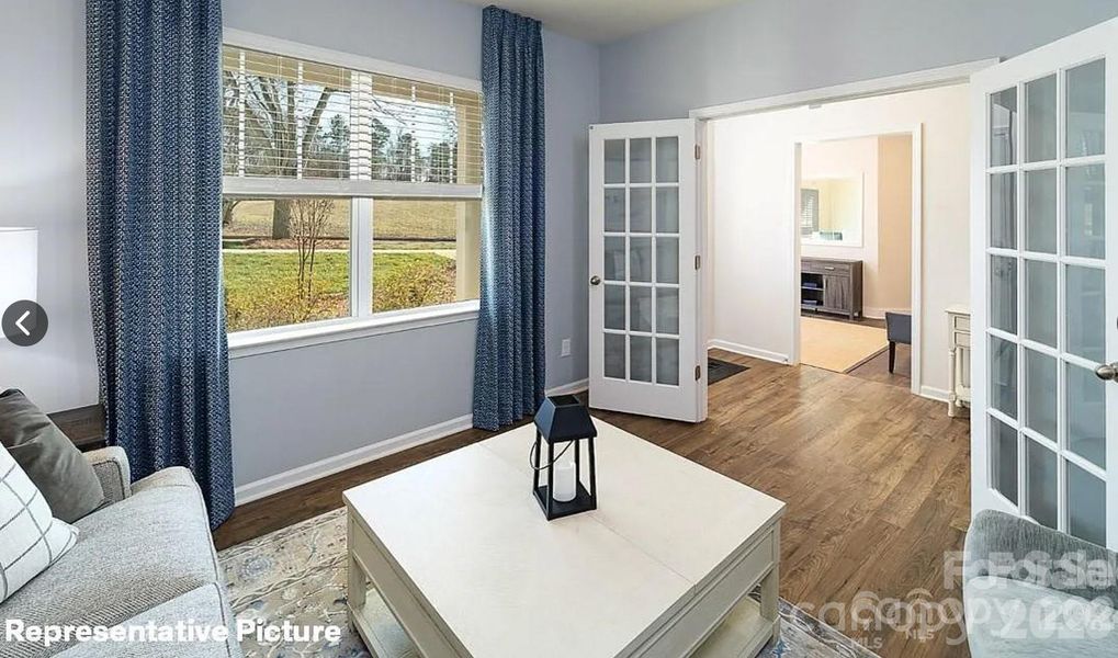 Furnished interior view inside a new home in Brinkley Ridge, Kings Mountain (Image 23).