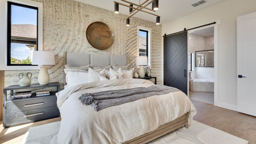 Representative furnished interior of a home built from the Elm by Brightland Homes in Aldeana, Bonney (Image 10).