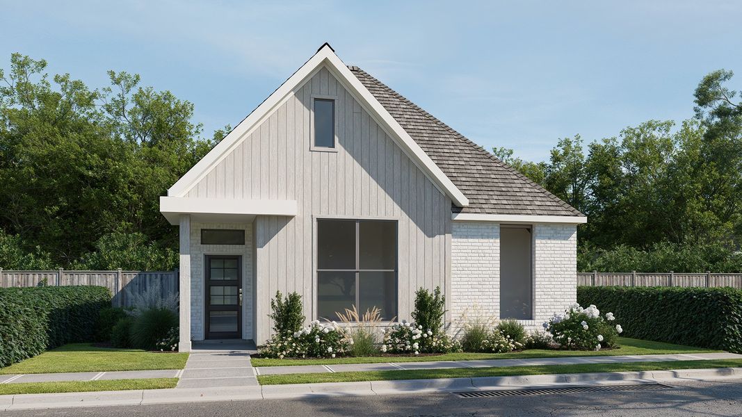 Representative exterior photo of a completed home built from the 1745W by Perry Homes in Avondale, Rockwall, TX (Image 5). Representative exterior photo of a completed home built from the 1745W by Perry Homes in Avondale, Rockwall, TX (Image 5).