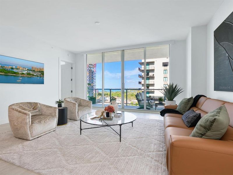 Furnished interior view inside a new home in , Sarasota (Image 52). Furnished interior view inside a new home in , Sarasota (Image 52).