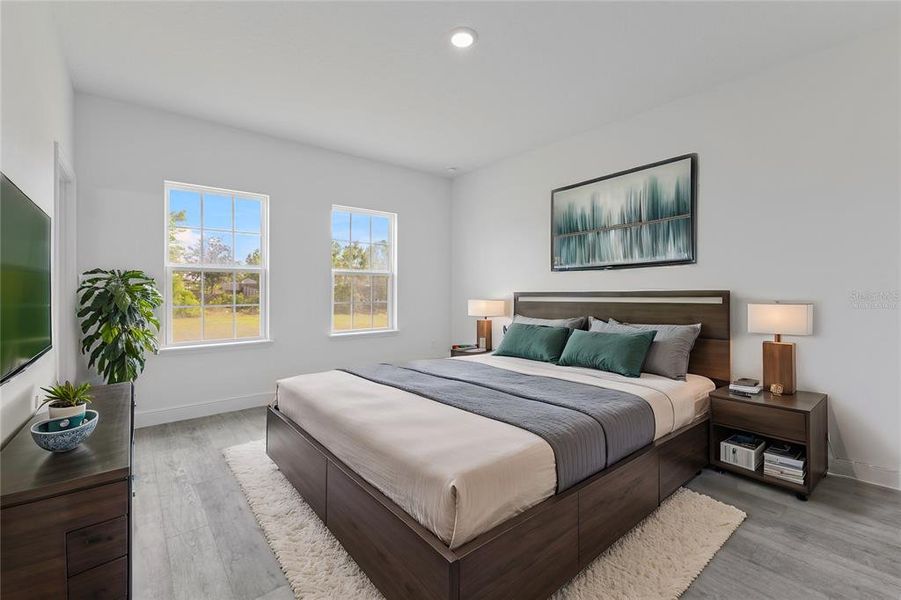 Furnished interior view inside a new home in , Ocala (Image 7).