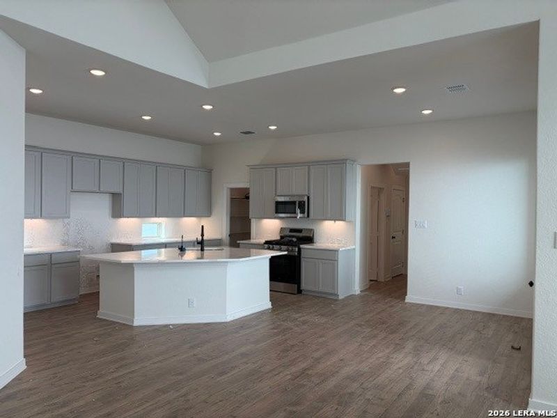 Furnished interior view inside a new home in The Crossvine, Schertz (Image 8).