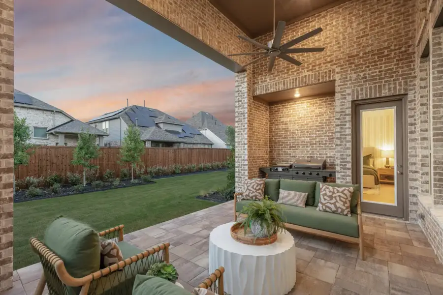 Representative Patio - some options shown Representative Patio - some options shown
