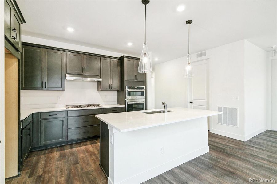 Furnished interior view inside a new home in Terrain Oak Valley, Castle Rock (Image 13).