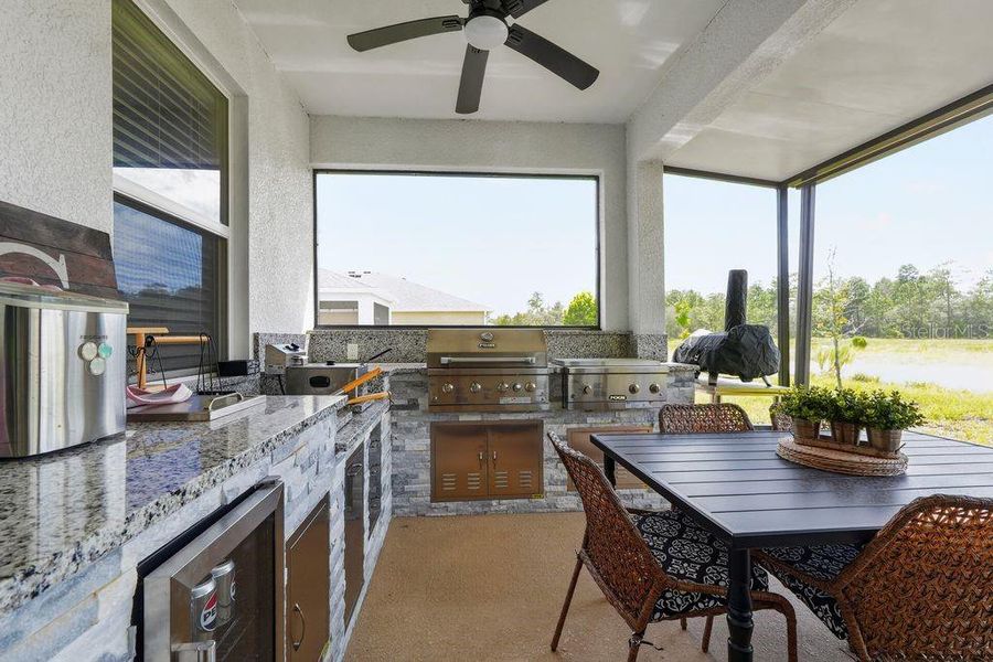 Exterior details and patio area of a home in Waterford, Brooksville (Image 27).