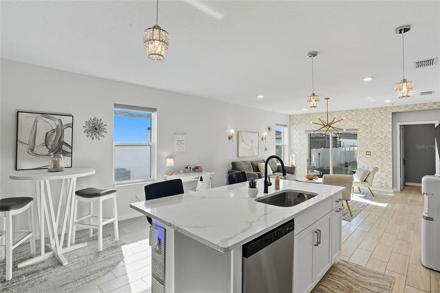 Furnished interior view inside a new home in , Port Charlotte (Image 13). Furnished interior view inside a new home in , Port Charlotte (Image 13).