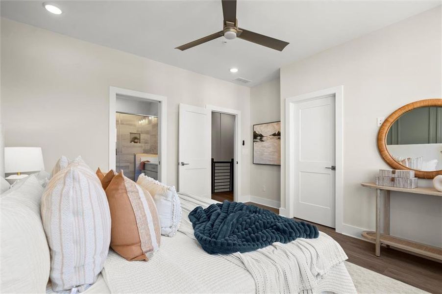 Furnished interior view inside a new home in , Alpharetta (Image 34). Furnished interior view inside a new home in , Alpharetta (Image 34).