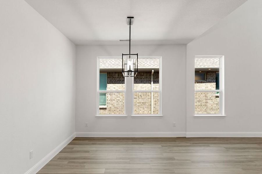Representative unfurnished interior of a home built from the San Marcos by UnionMain Homes in Elevon, Lavon (Image 34). Representative unfurnished interior of a home built from the San Marcos by UnionMain Homes in Elevon, Lavon (Image 34).