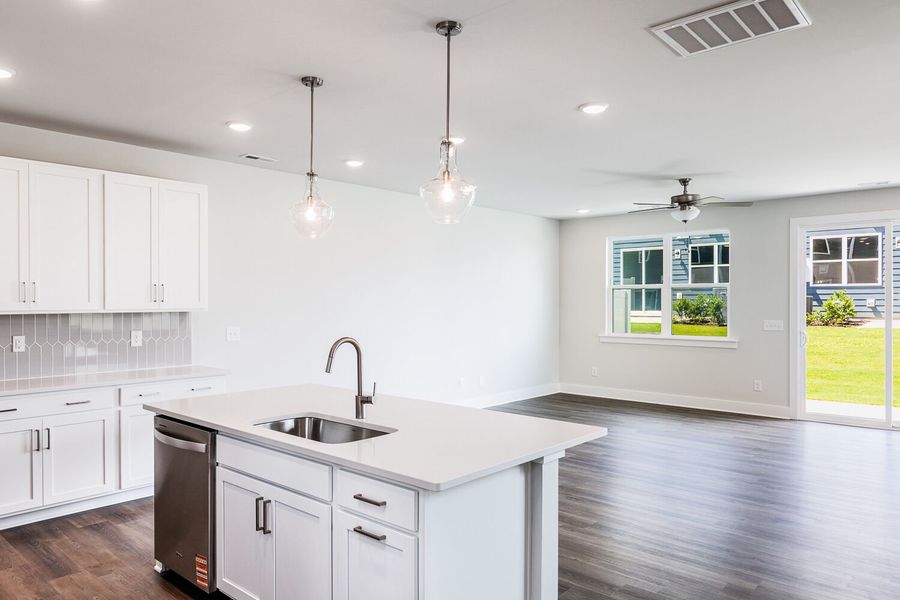 Furnished interior view inside a new home in Vaughan Farms, Angier (Image 8). Furnished interior view inside a new home in Vaughan Farms, Angier (Image 8).
