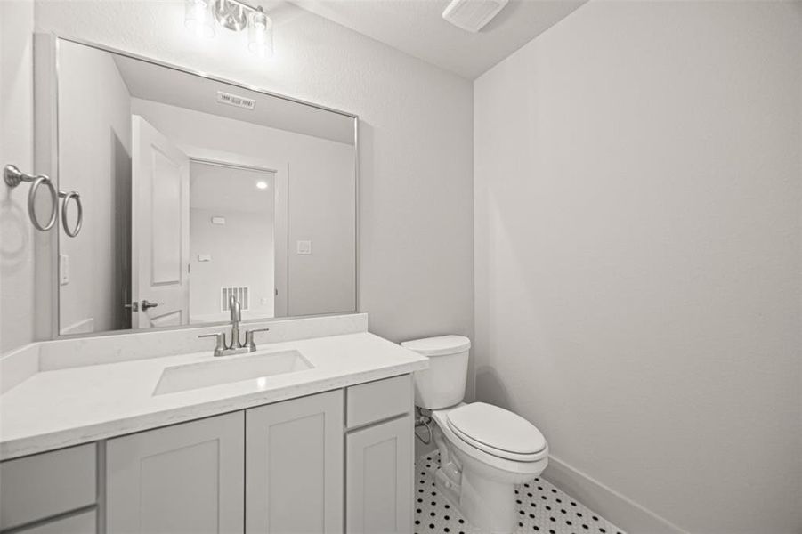 Furnished interior view inside a new home in Tuscan Estates (1 Acre Lots), Waxahachie (Image 4).