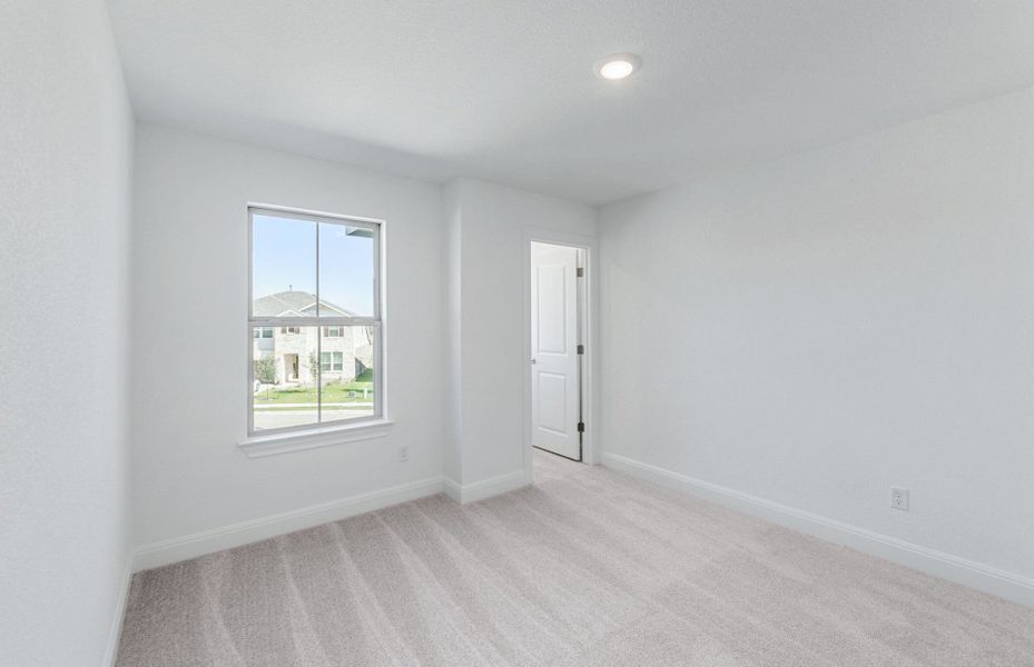Spacious, unfurnished interior of a new home in Saddleback at Santa Rita Ranch, Liberty Hill (Image 62). Spacious, unfurnished interior of a new home in Saddleback at Santa Rita Ranch, Liberty Hill (Image 62).