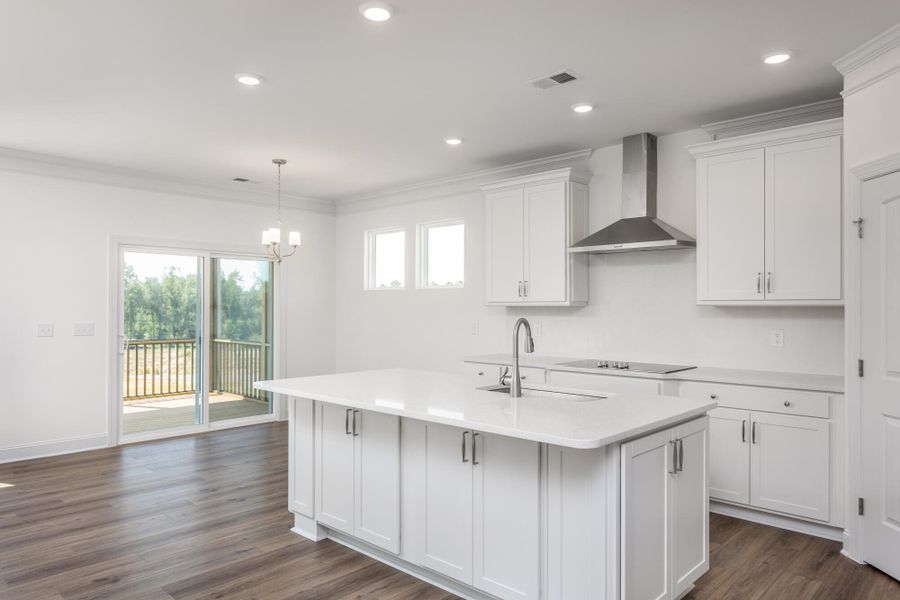 Furnished interior view inside a new home in Cedar Ridge, Angier (Image 7).