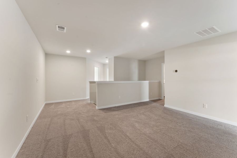 A large empty room.