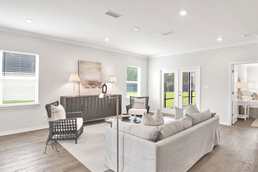 Representative furnished interior of a home built from the Ashton by Maronda Homes in Malabar Springs, Palm Bay (Image 47).