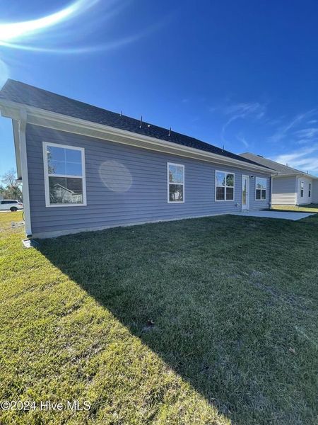 Exterior details and patio area of a home in Athens Acres, New Bern (Image 3). Exterior details and patio area of a home in Athens Acres, New Bern (Image 3).